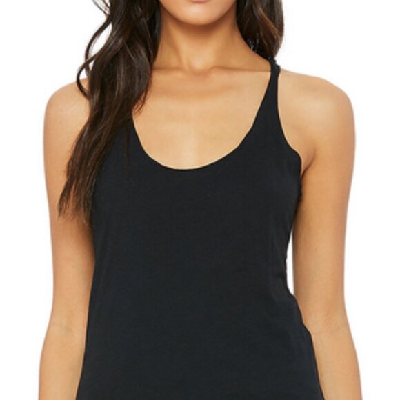 Bling RAIDERS Black 2XL Racer Back Tank - Picture 3 of 4